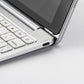 iPad Air 2019 toetsenbord hoes zilver met touchpad