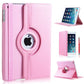 iPad Air hoes 360 graden licht roze leer