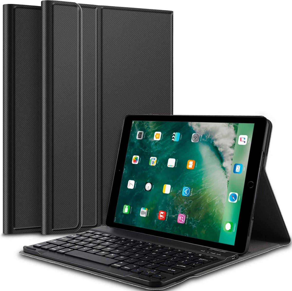 iPad Pro 12.9-inch (2015) Hoes Met Afneembaar Toetsenbord Zwart