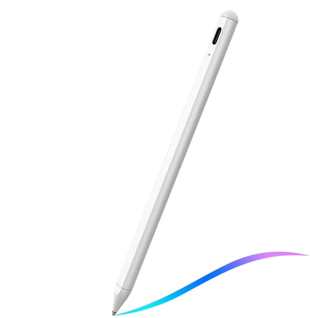 iPad Pencil Wit (2018-2022) met 1 mm fijne punt voor precisie