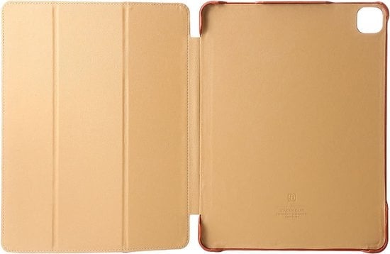 iPad Pro 12.9-inch (2018/2020/2021/2022) Luxe Smart Cover Leer Bruin