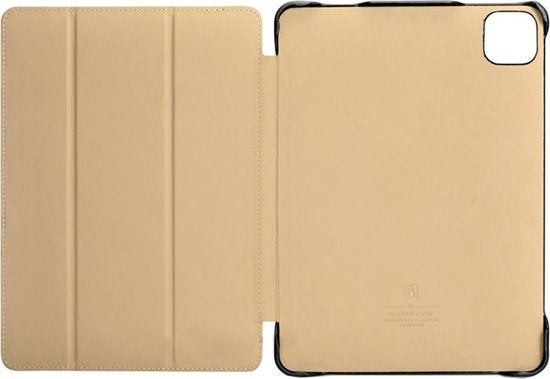 iPad Air 13-inch (2024) Luxe Smart Cover Leer Zwart