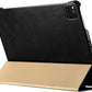 iPad Air 13-inch (2024) Luxe Smart Cover Leer Zwart