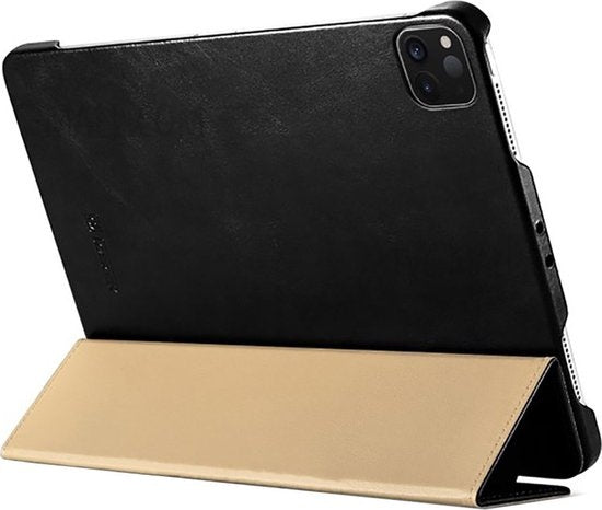 iPad Air 13-inch (2024) Luxe Smart Cover Leer Zwart