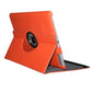 iPad Air hoes 360 graden oranje leer