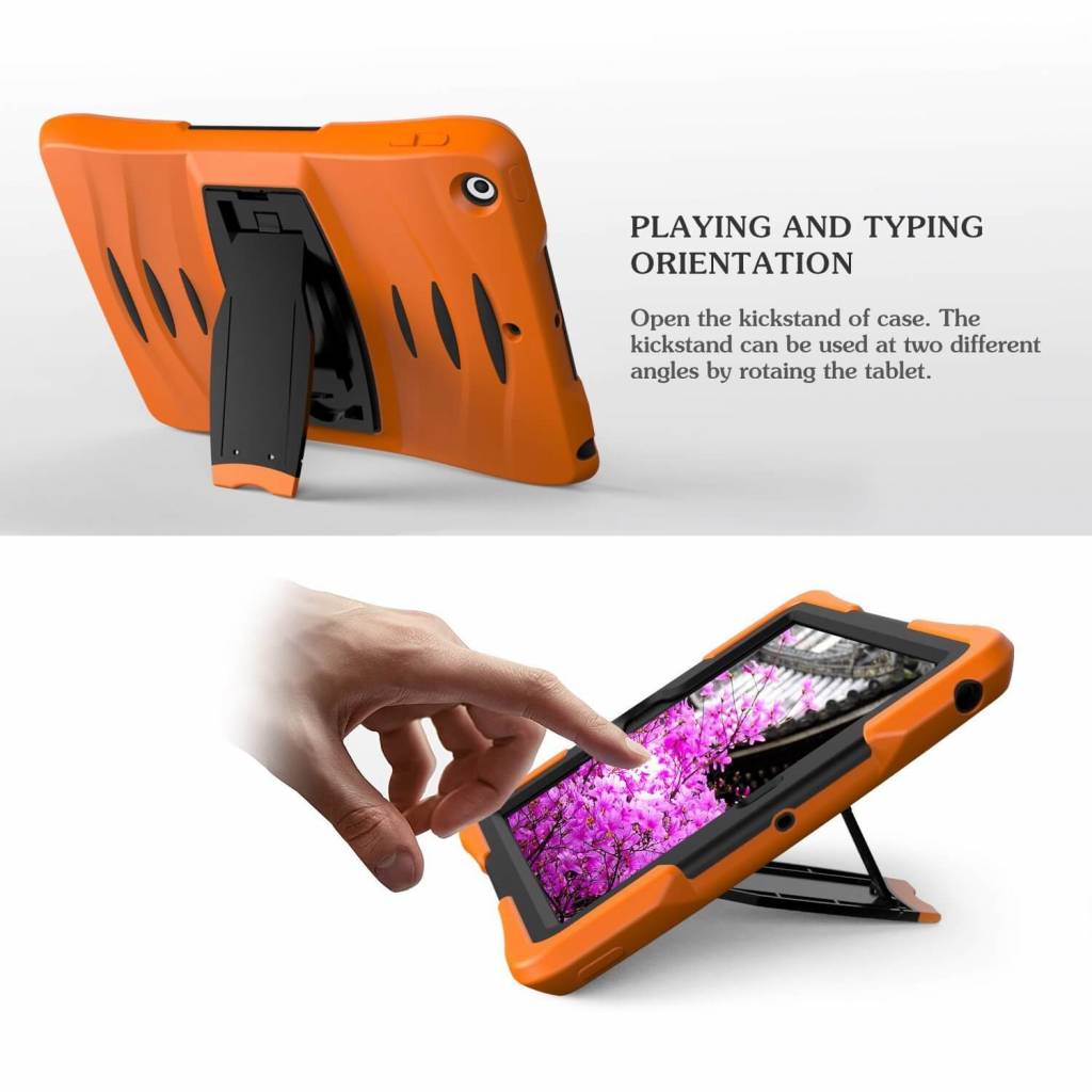 iPad Air 2019 hoes Protector oranje