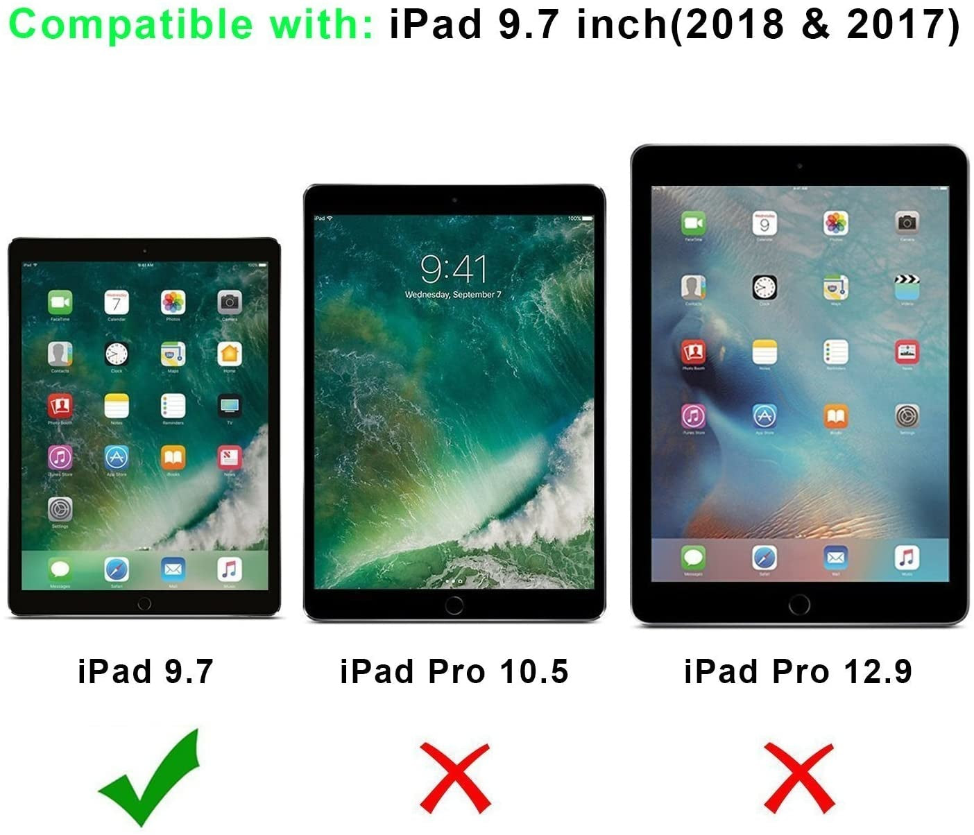 iPad 2017 screenprotector glas