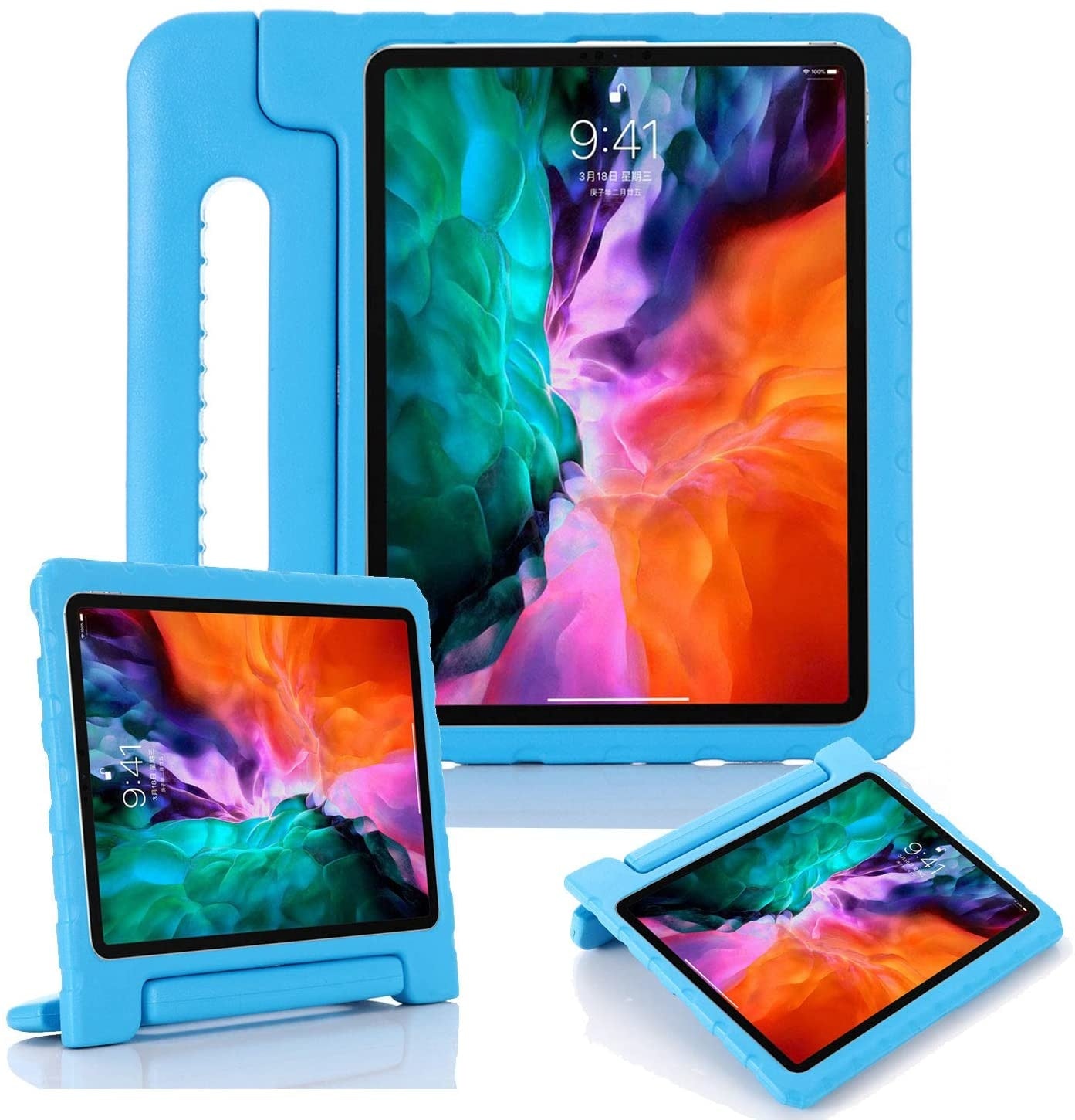 iPad Pro 11 Inch 2020/2021/2022 kinderhoes Blauw