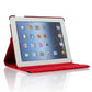 iPad Pro 9.7 hoes 360 graden rood leer