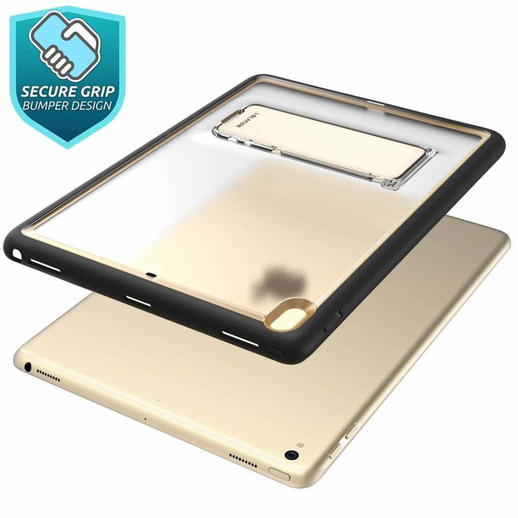 iPad hoes Air 2019 Stand Case halo frost goud