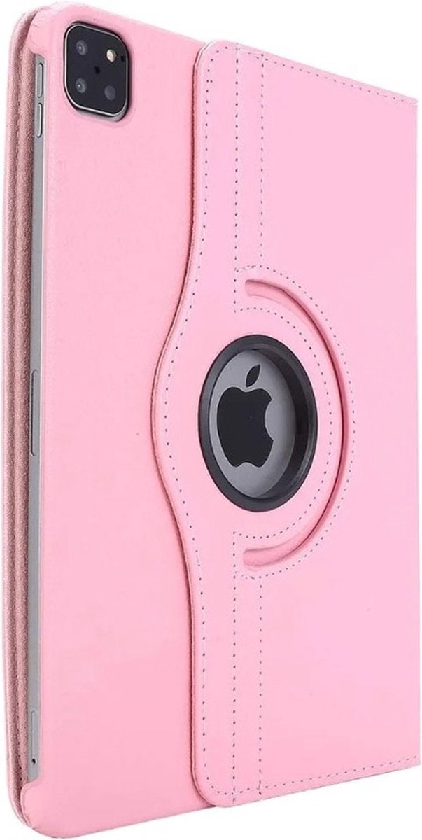 iPad Air 11 Inch 2024 / 10.9 Inch 2022/2020 / Pro 11 Inch 2022/2021/2020 360 graden hoes licht roze