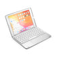 iPad 2019 10.2 Toetsenbord Hoes zilver