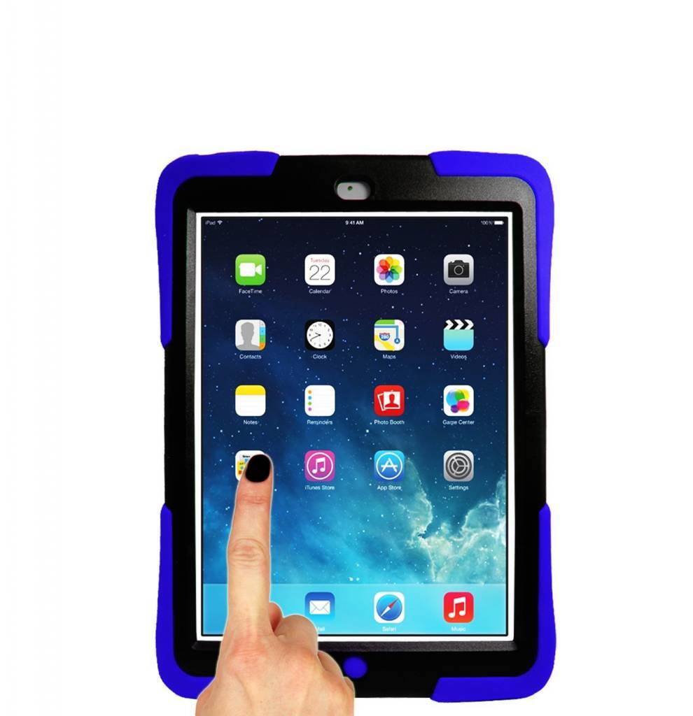 iPad Pro 9.7 Protector hoes donker blauw