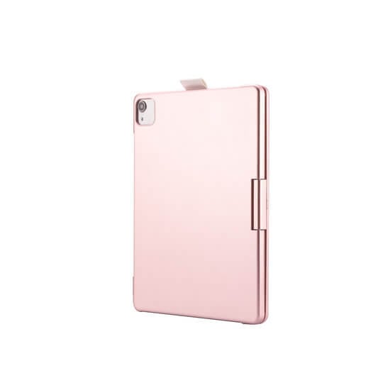 iPad Air 10.9 inch 2020/2022 Toetsenbord Case Rosé Goud 360 graden draaibaar met Touchpad  Muis