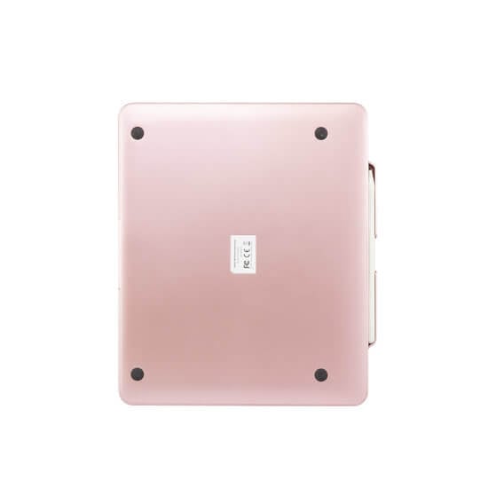 iPad Air 13 inch (2024) - iPad Pro 12.9 inch 2020/2021/2022 Toetsenbord Case Rosé Goud 360 graden draaibaar met Touchpad  Muis