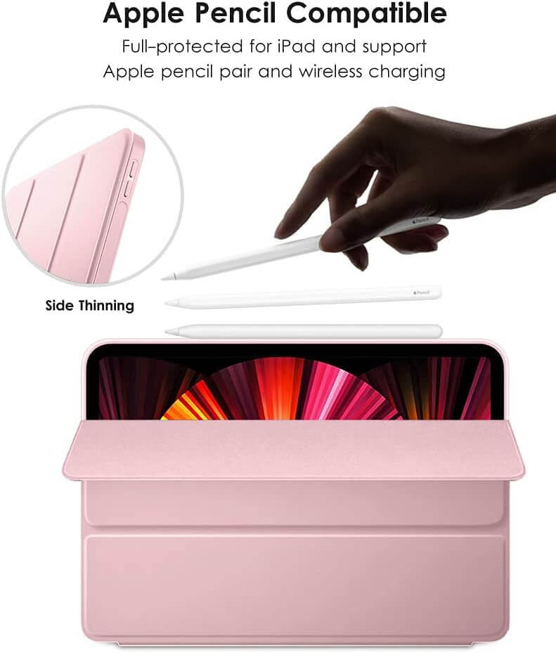 iPad Pro 11-inch (2024) Smart Cover Rosé Goud