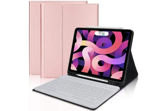 iPad 2022 10.9 inch 10de Generatie Toetsenbord Afneembaar rosé goud