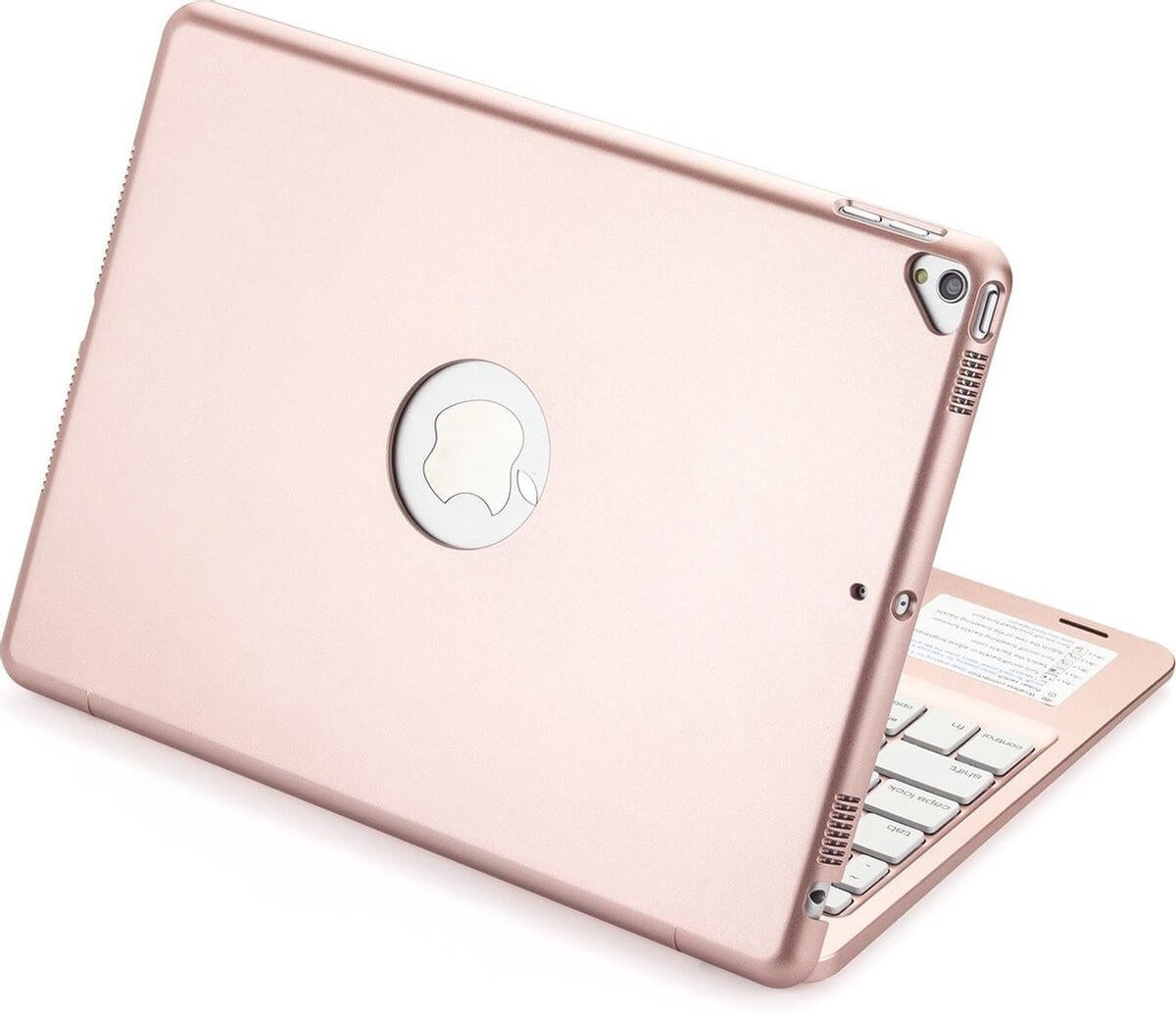 iPad 2019 10.2 Toetsenbord Hoes roze