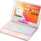 iPad 2019 10.2 Toetsenbord Hoes roze