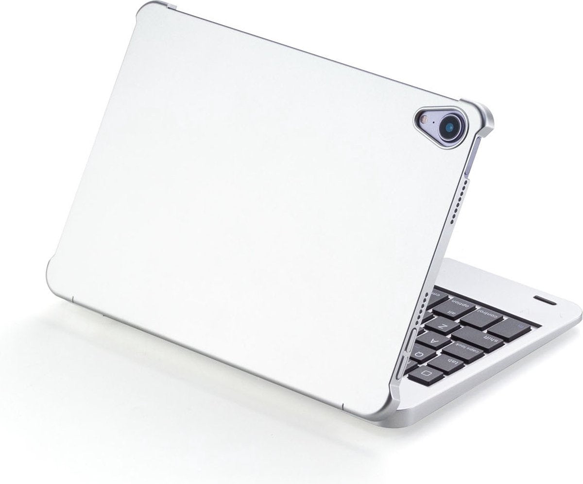 iPad Mini 6 Bluetooth Toetsenbord Hoes Zilver