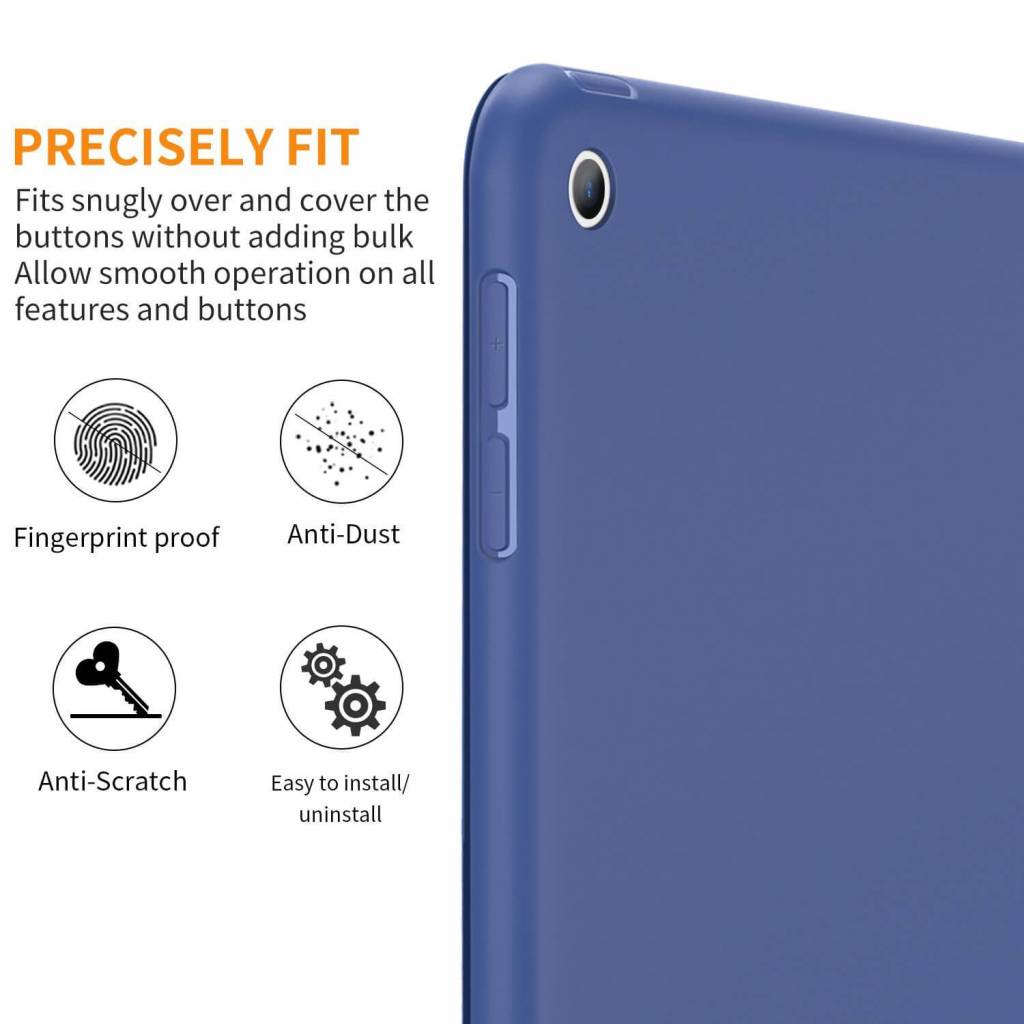 iPad 2019 10.2 Smart Cover Case Blauw