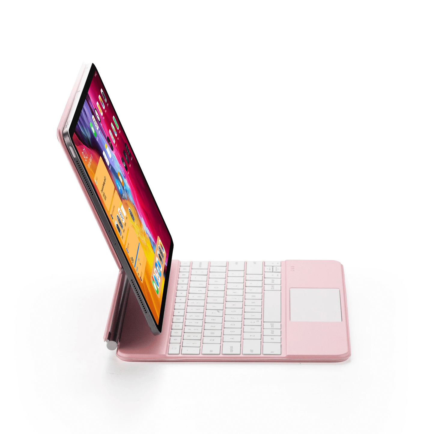 iPad Pro 11 Inch (2024) Bluetooth Magnetisch Toetsenbord Roze